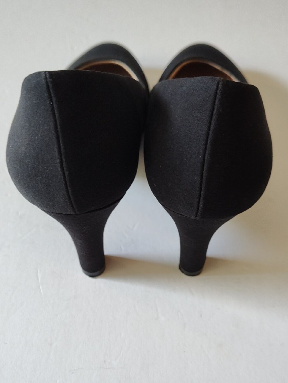 ABELLA "Galaxy"Black Pointed-Toe Classic Comfort Pumps Size 8 M - Picture 5 of 11